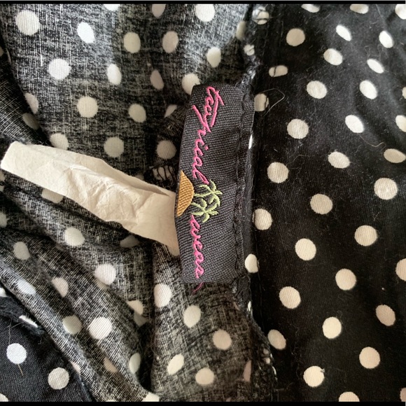 Black and white Polka Dot Skirt - Picture 4 of 4